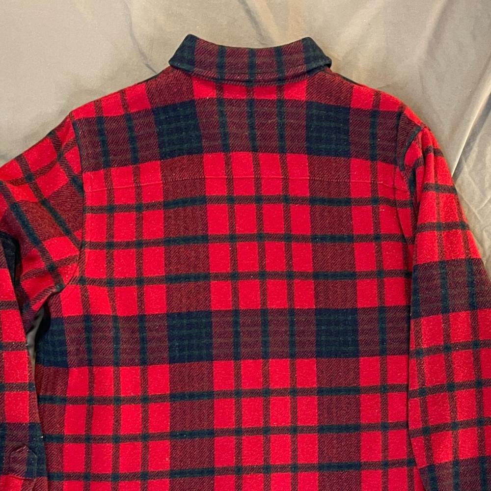 Lauren Ralph Lauren Red and Black Plaid Jacket - Picture 5 of 6